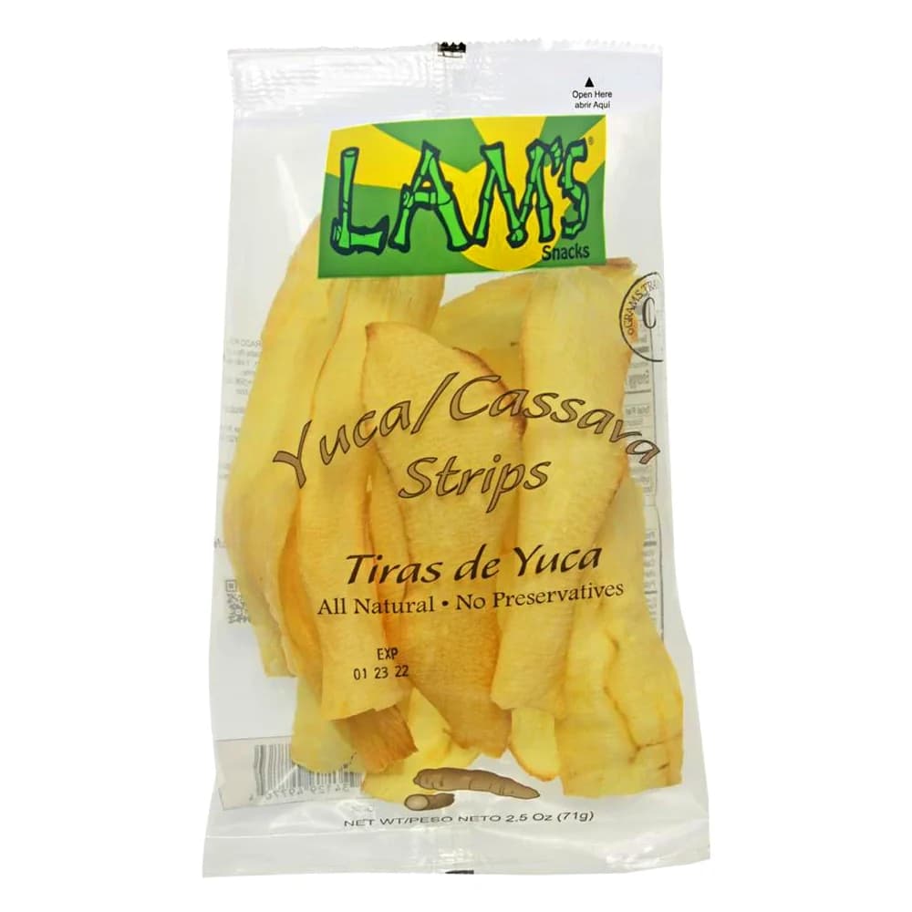 Lams Yuca/Cassava Strip 2.5 Oz