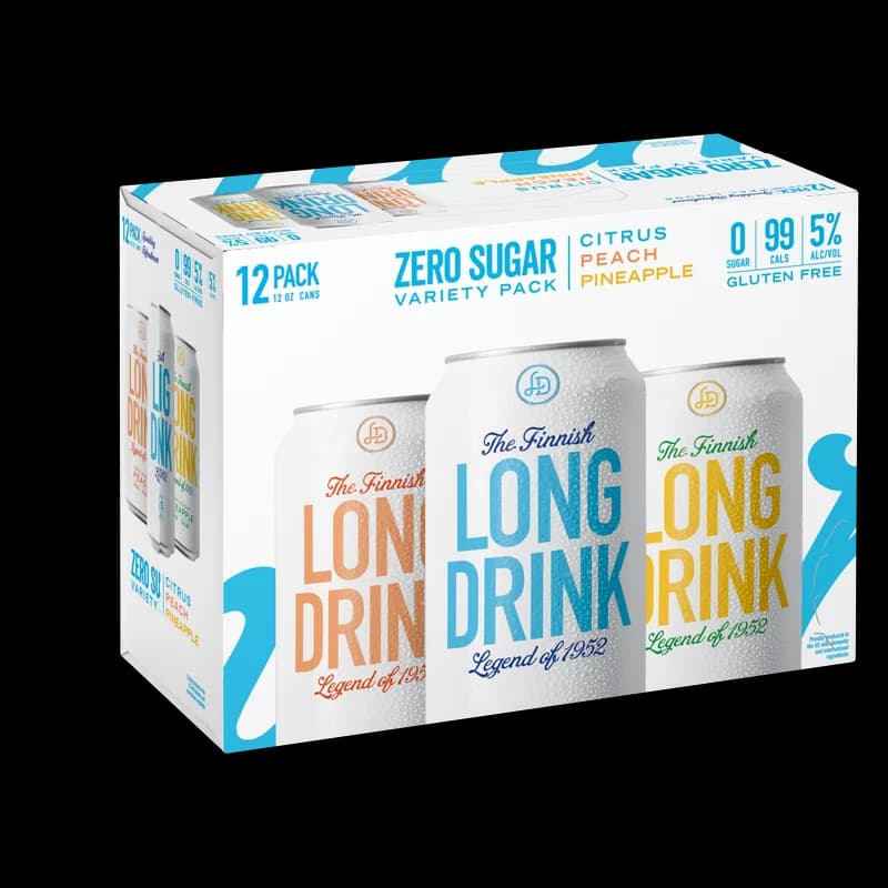 Long Drink Zero 12PK Variety