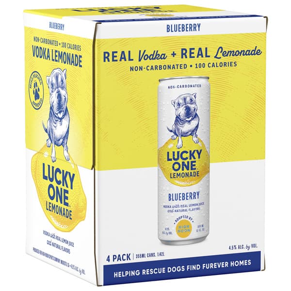 Lucky One Blueberry Lemonade 4PCK