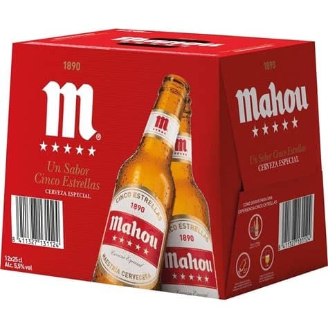 Mahou 12PK Bottle
