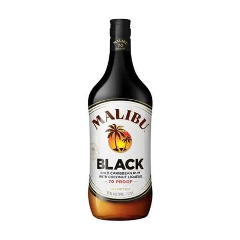 Malibu Black Rum 750ML