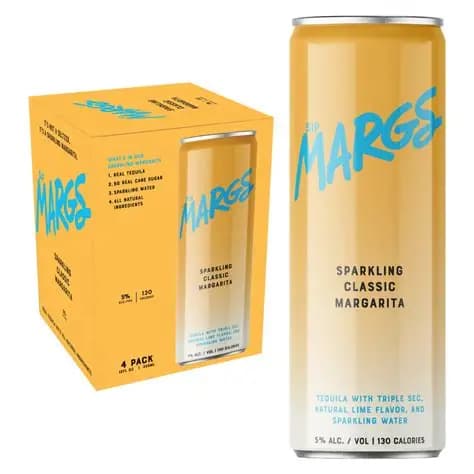 Margs Sips Margarita 4PK