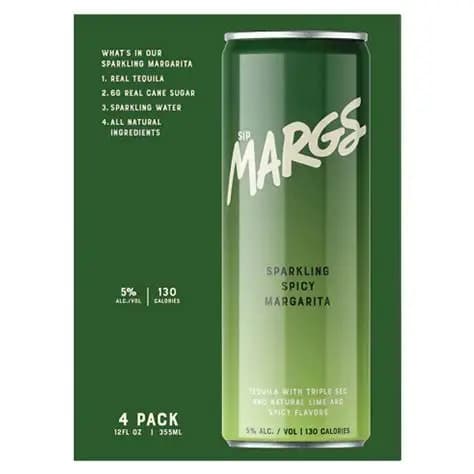 Margs Sips Spicy Marg 4PK