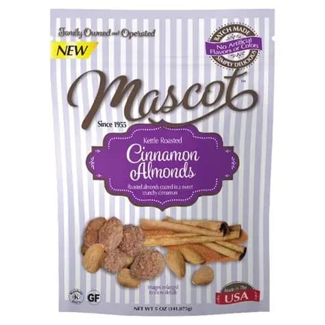 Mascot Cinnamon Almonds