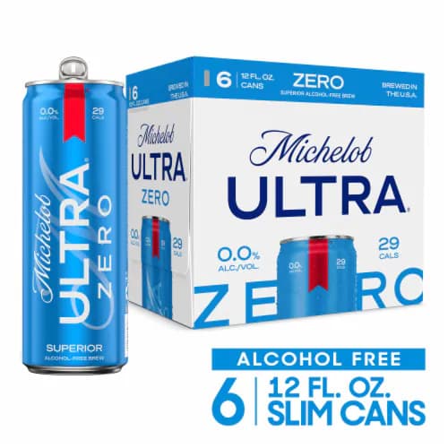 Michelob Ultra Zero 6PK Can