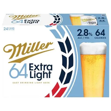 Miller 64 24PK Can