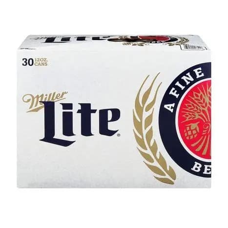 Miller Lite Can 30 Pk 12 Oz