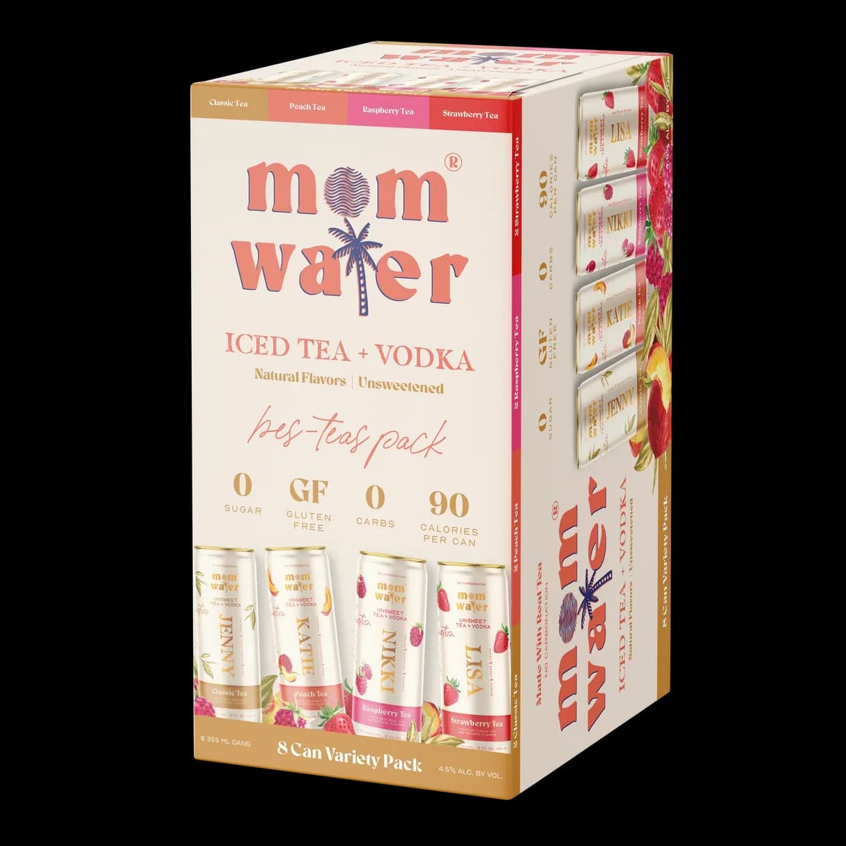 Mom Water Iced Tea/Vodka 8PK