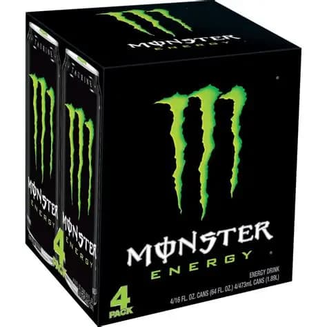 Monster Energy 16OZ 4PK Can