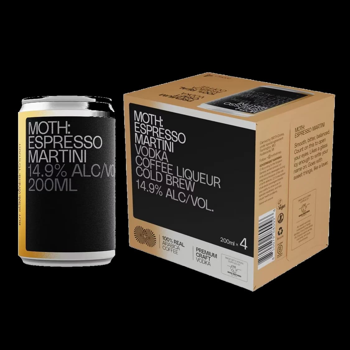 Moth Expresso Martini 4PK