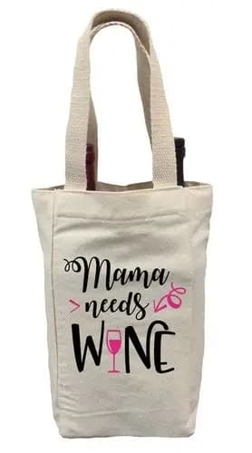 Mama Needs Wine Gift Bag