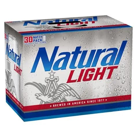 Natural Light 30PK 12 Oz