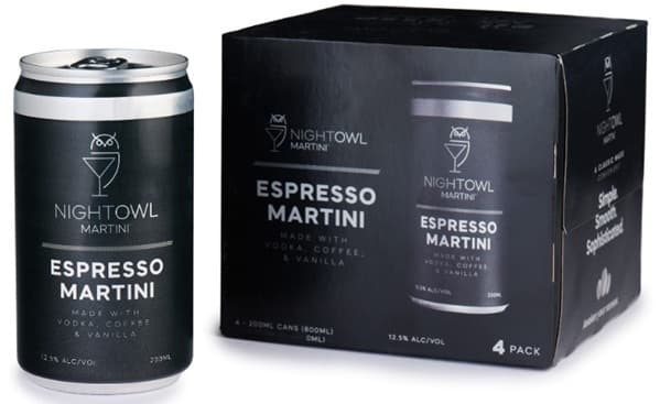 Nightowl Vodka Espresso Martini 4PK