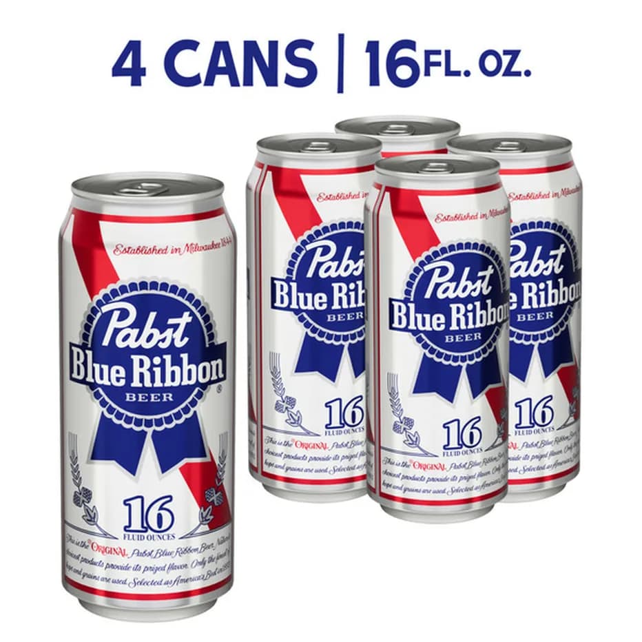 Pabst 4PK 160Z Cans
