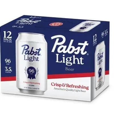 Pabst Light 12PK Cans