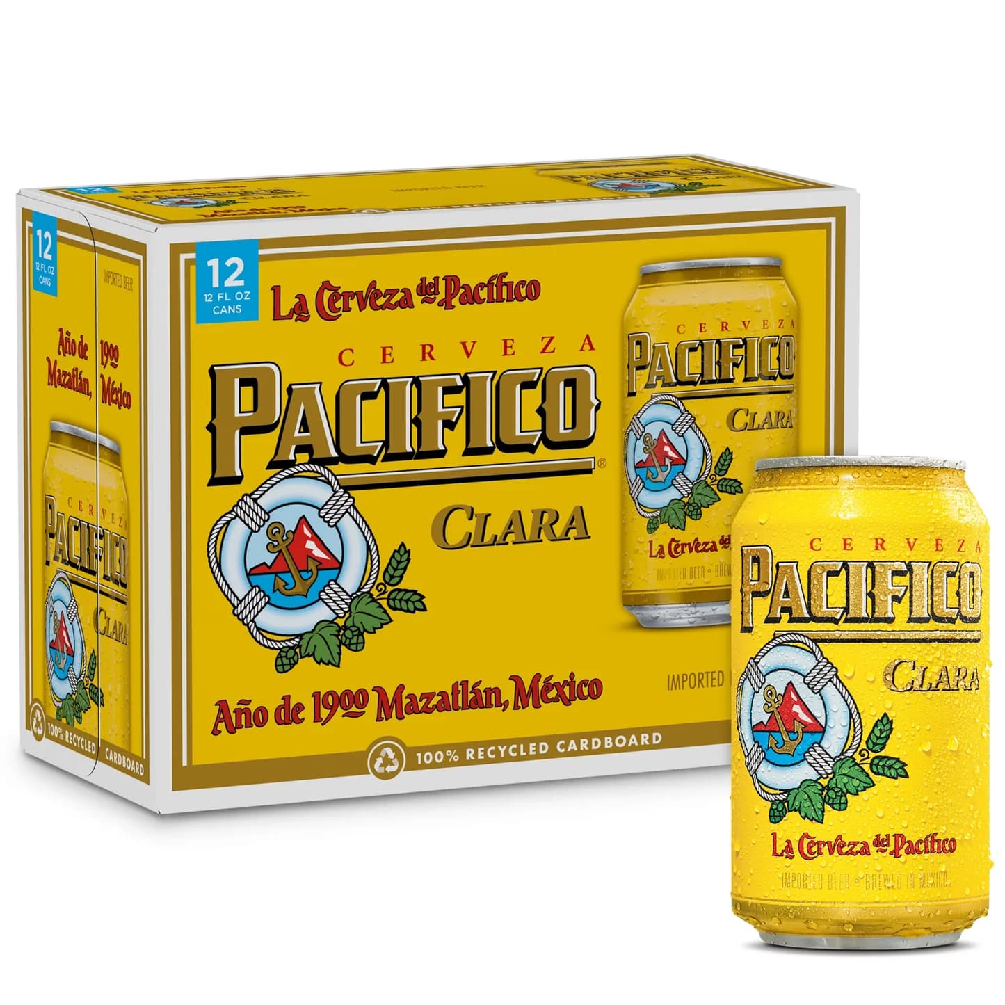 Pacifico 12PK Can