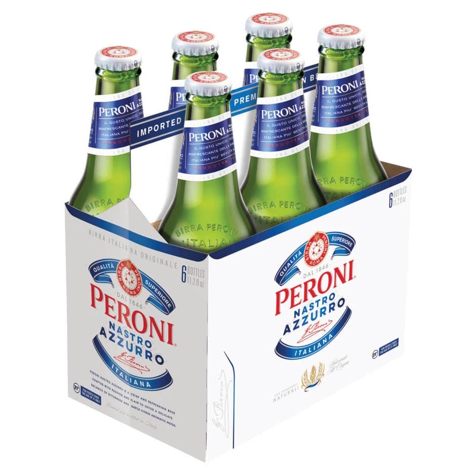 Peroni 6PK Bottle