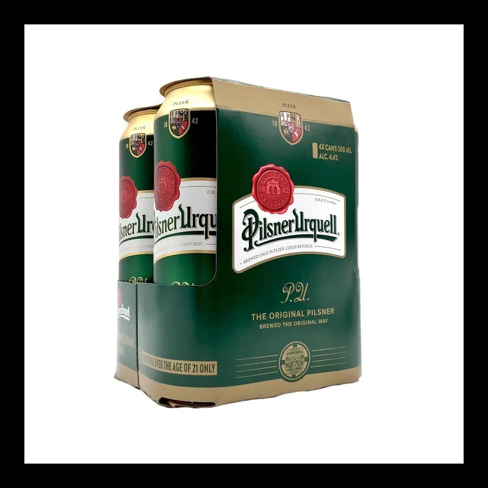 Pilsner Urquell 4PK Cans