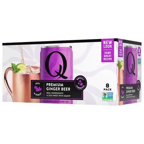 Q Ginger Beer 8PK