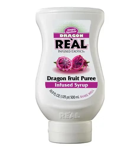 Real Gragonfruit Puree Syrut