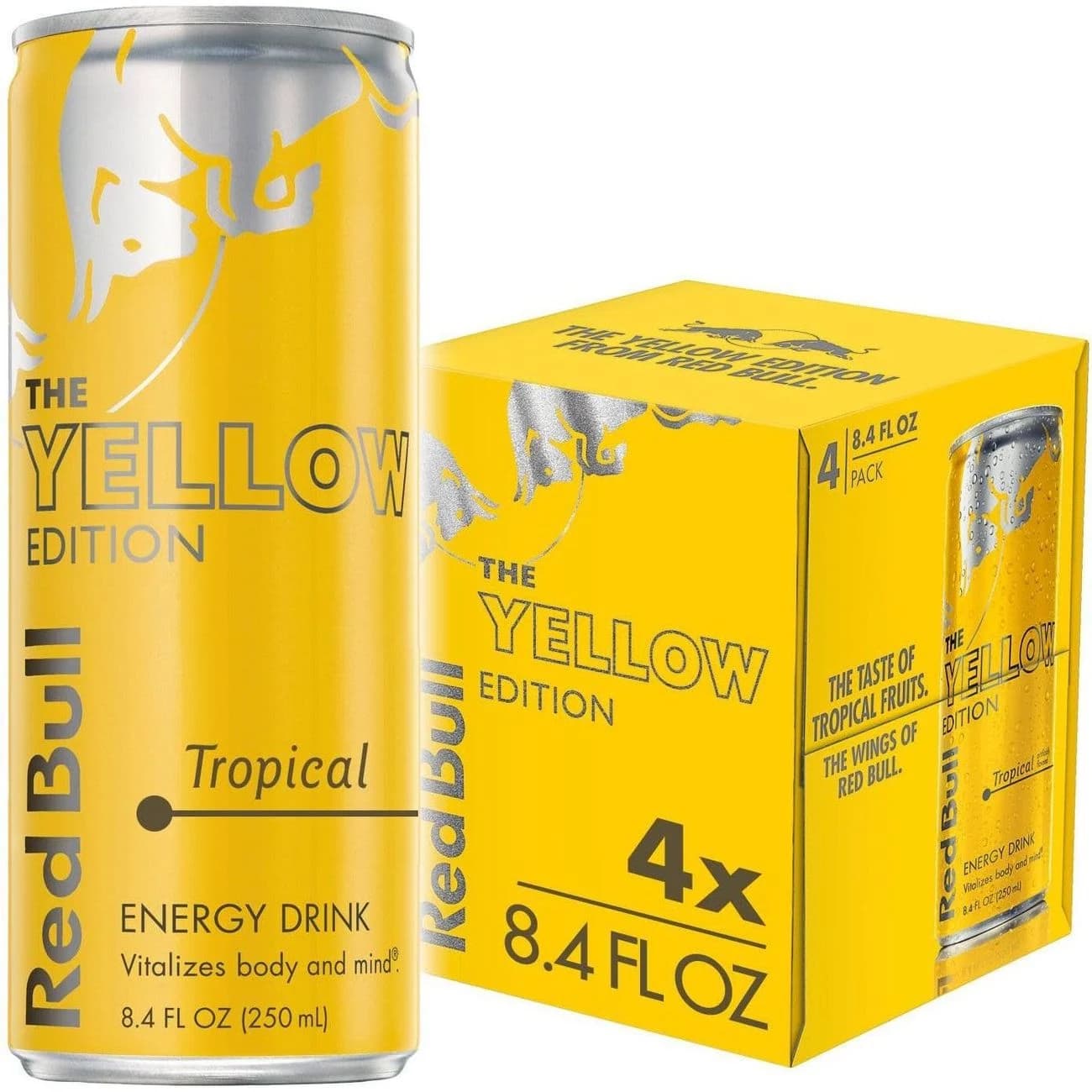 Red Bull Yellow Edition 4PK 250ML