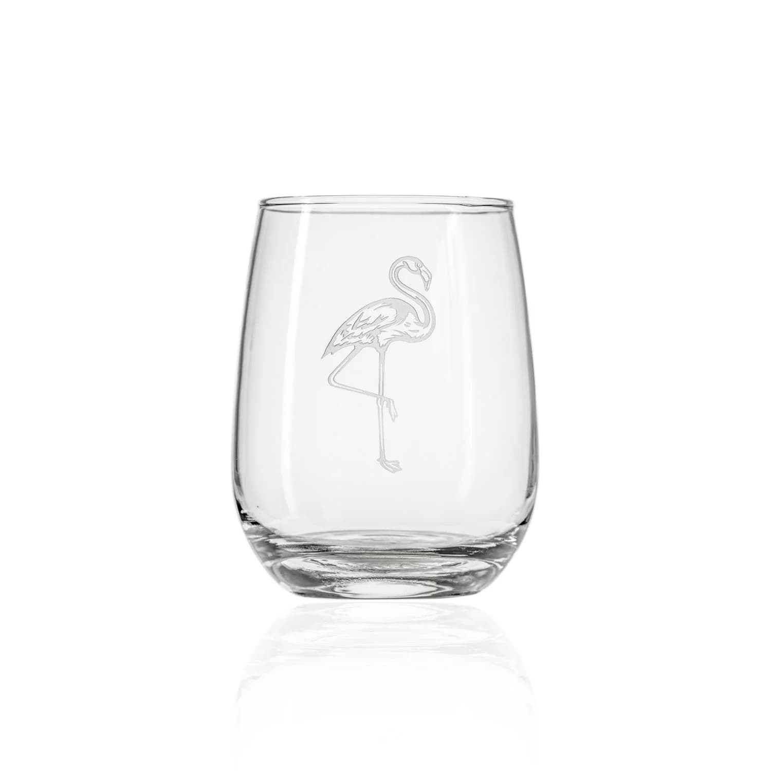 Rolf Flamingo Stemless Wine