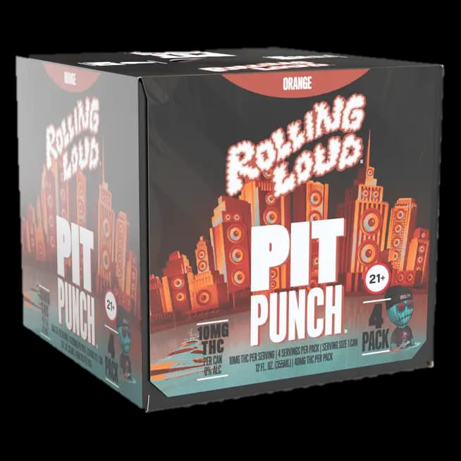Rolling Loud 10MG Orange 4PK