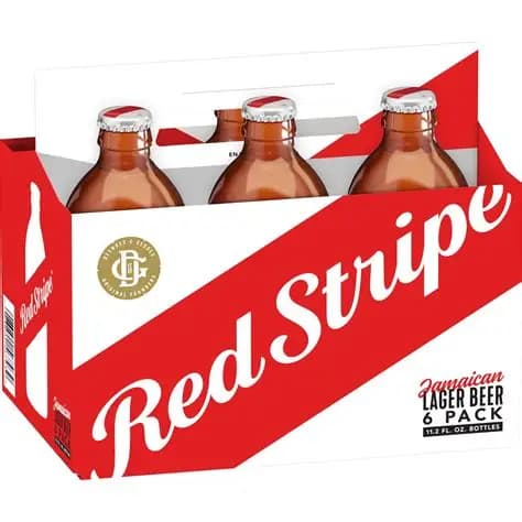 Red Stripe 6PK Bottles