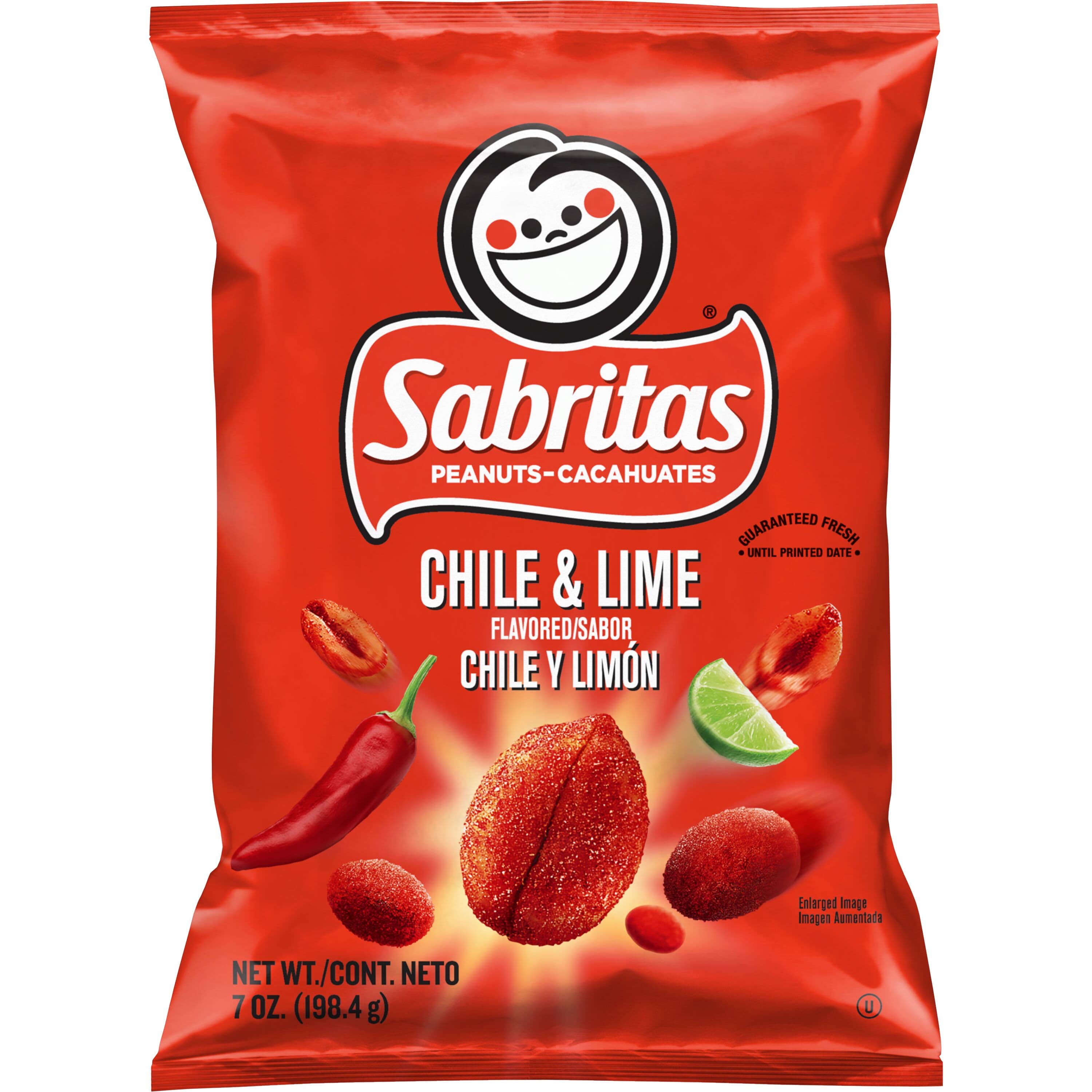 Sabritas Chile & Lime Peanuts 7OZ
