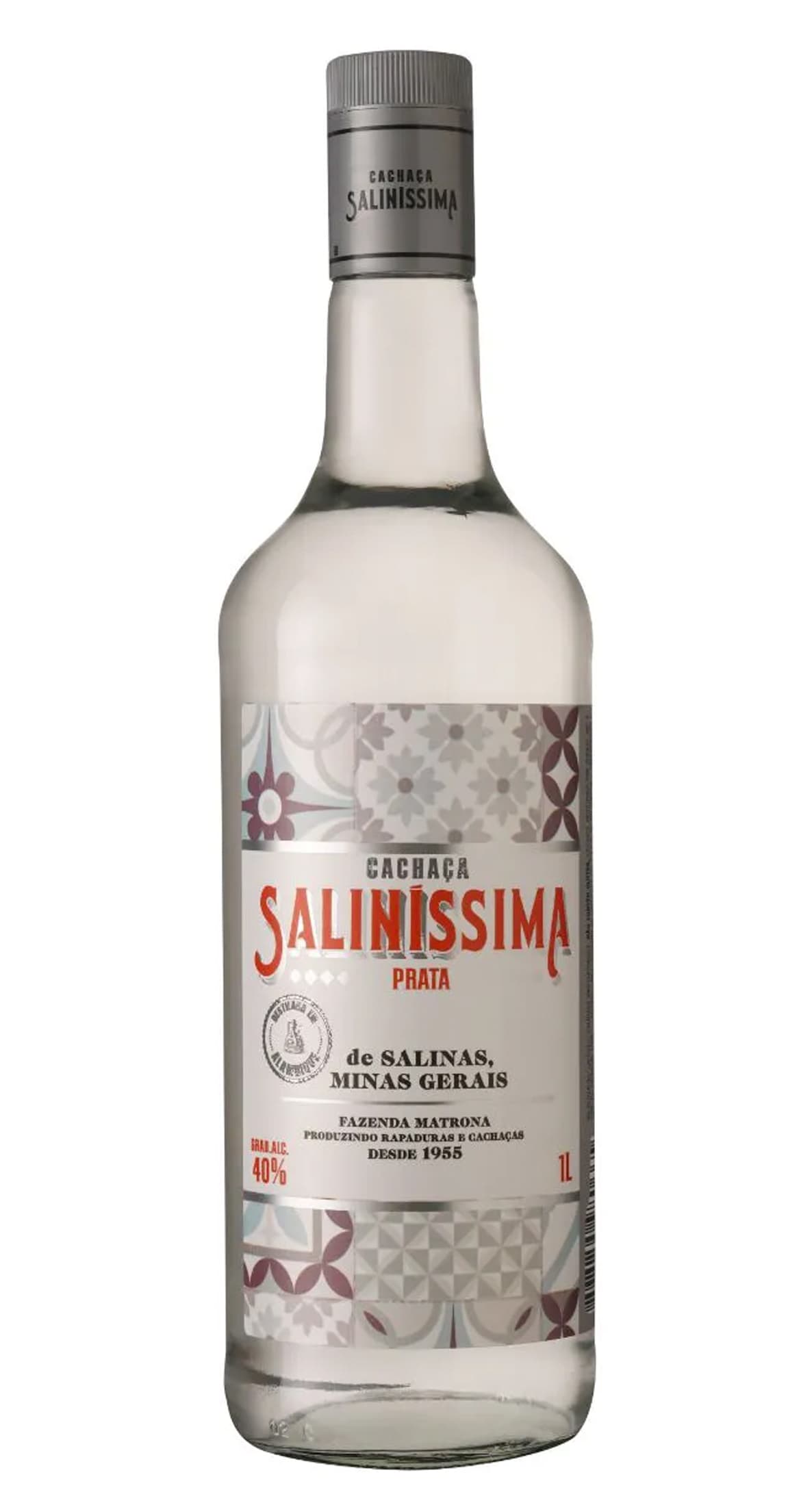 Salinissima Cachaca Prata 1L