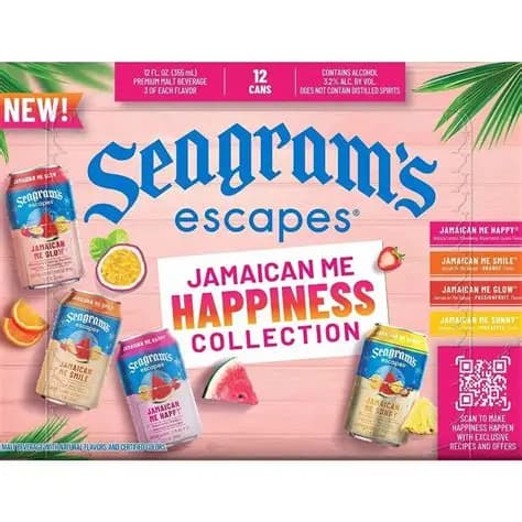 Seagrams Jamaica 12PK Cans