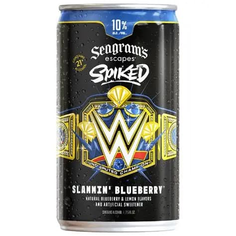 Seagrams Spiked Slamin Blueberry