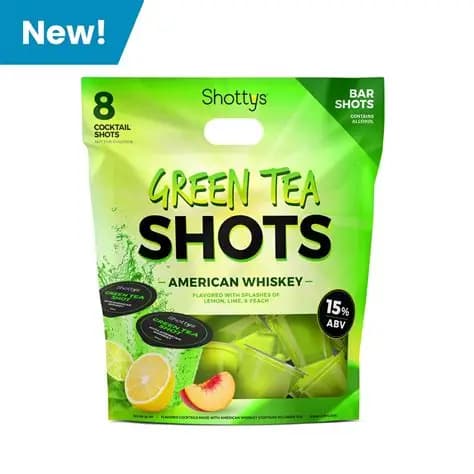 Shottys Green Tea Shots 8PK