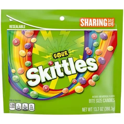 Skittles Share Size