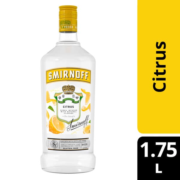 Smirnoff Citrus 1.75L