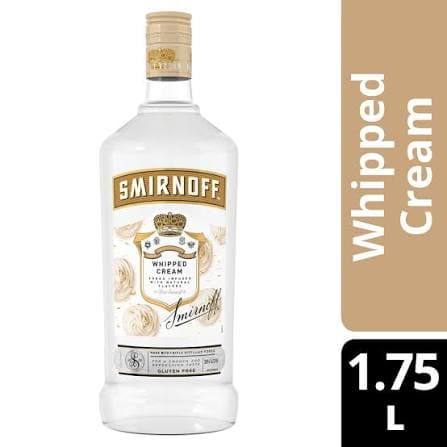 Smirnoff Whipped Cream 1.75L