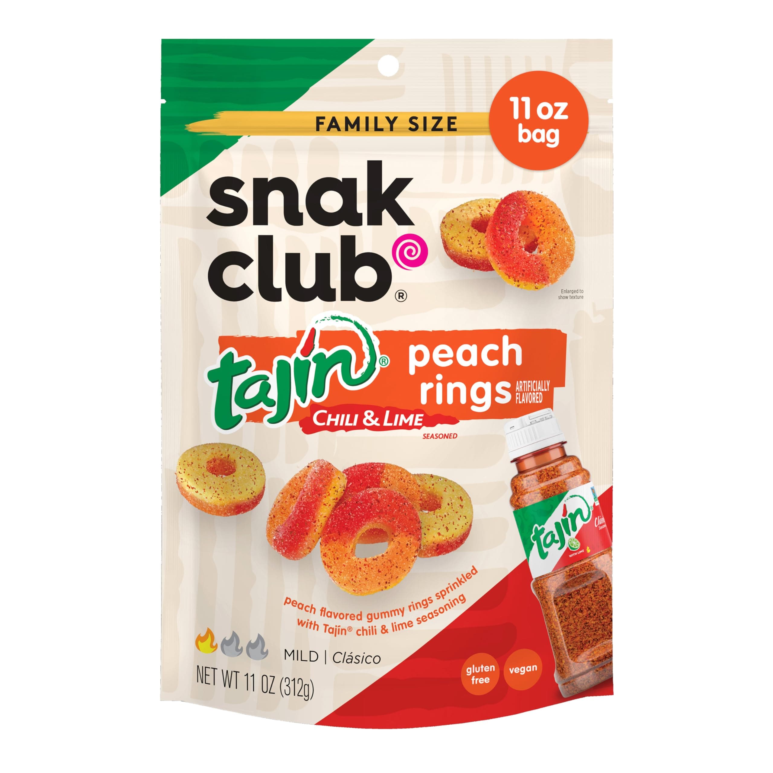 Snak Club Tajin Peach Ring