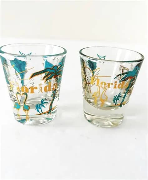 Souvenir Fla 2PC Shot Glass