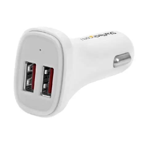 Start Car Charge Usb White