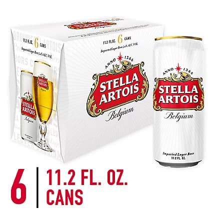 Stella Artois 6PK Cans