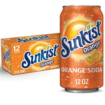 Sunkist Orange 12PK Can