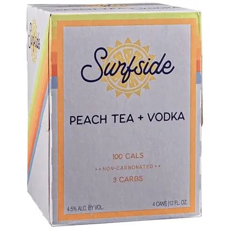 Surfside Peach Tea 4PCK 12OZ