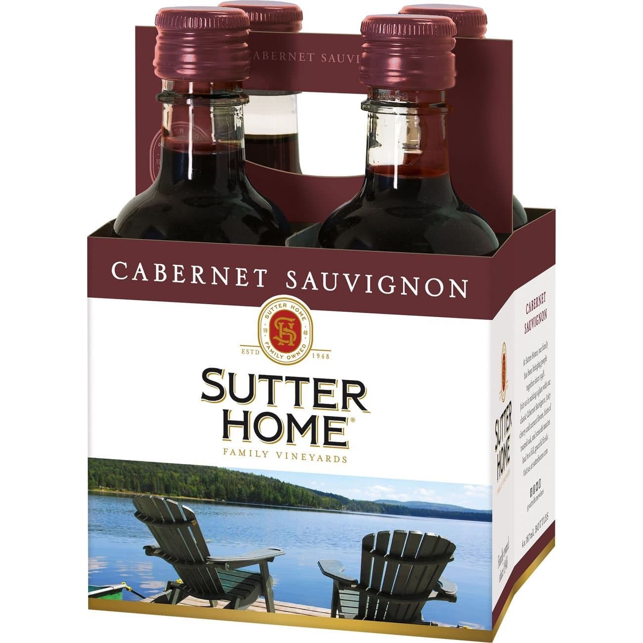 Sutter Home Cabernet Sauvignon 4PK