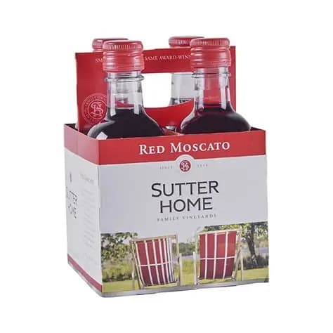 Sutter Home Red Moscato 4 Pk