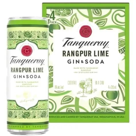 Tanqueray Rangpur Lime SNGL/4PK
