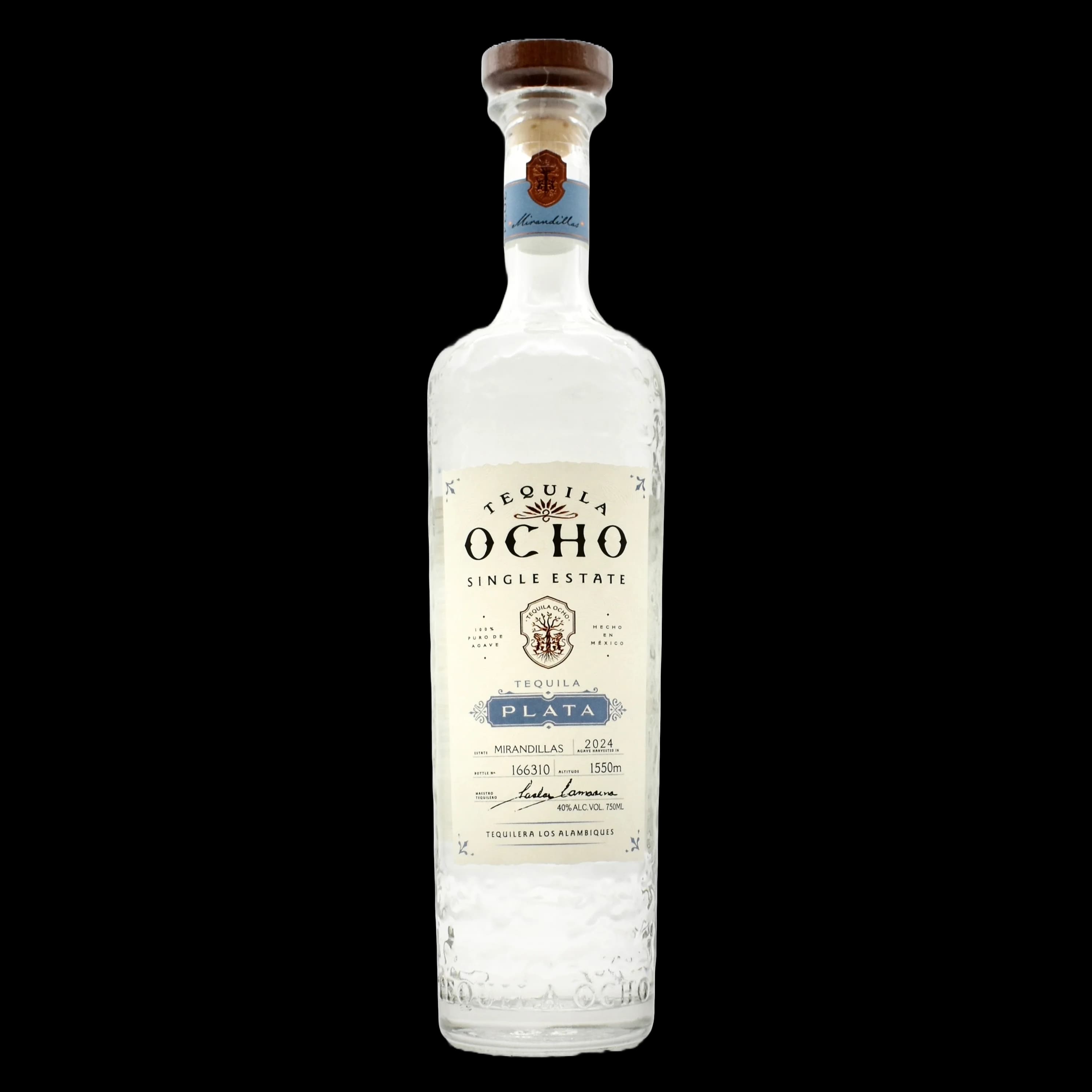 Tequila Ocho Plata 750ML