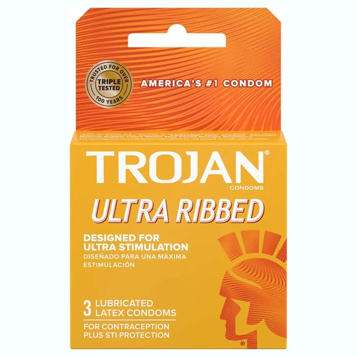 Trojan Ult Ribbed