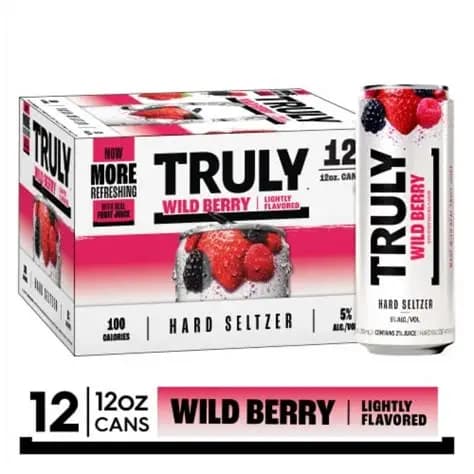 Truly Wild Berry 12PK Can