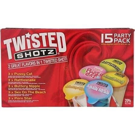Twisted Shots Party 15PK