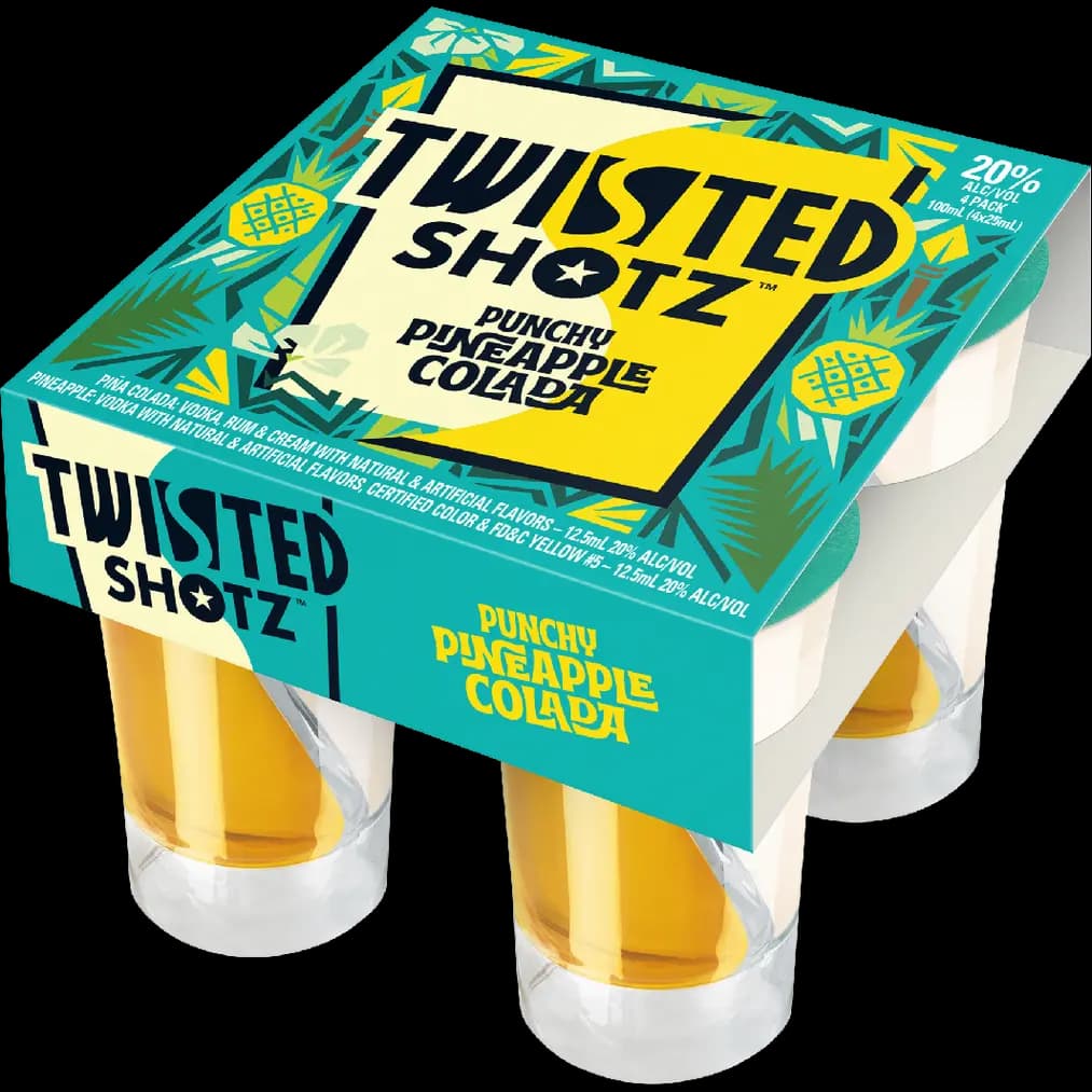 Twisted Shotz Pineapple Colada